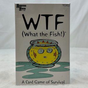 WTF (What The Fish) A Card Game of Survival University Games 2019 New